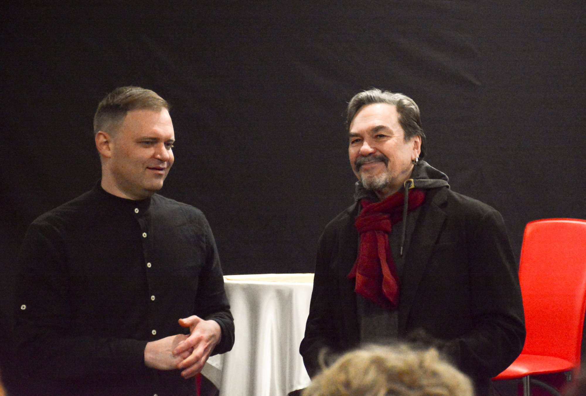 25 січня театр відвідав відомий український поет, перекладач, прозаїк Юрій Андрухович